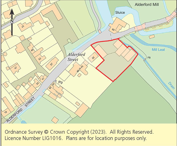 Lot: 133 - COMMERCIAL PROPERTY AND YARD WITH PLANNING - 